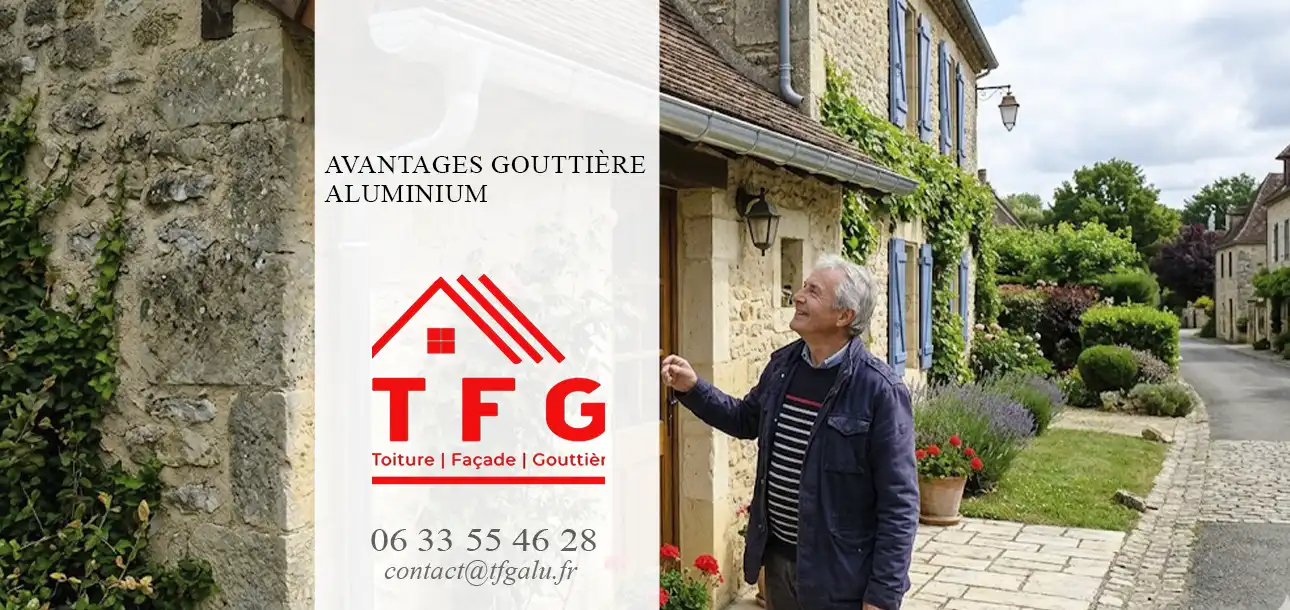 Avantages Gouttière Aluminium