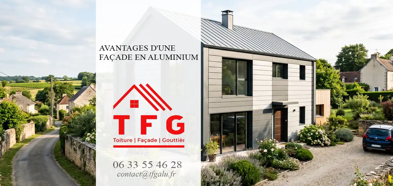 avantages d'une façade en aluminium