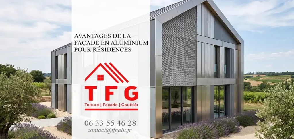 Avantages de la façade en aluminium pour résidences