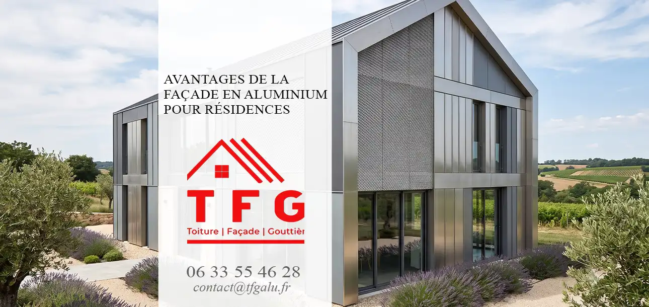 Avantages de la façade en aluminium pour résidences