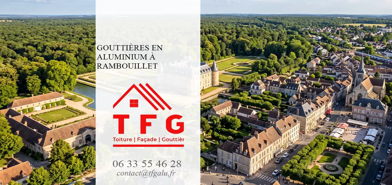 Gouttières en aluminium à Rambouillet