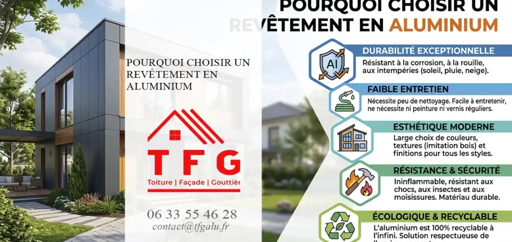 Pourquoi Choisir Un Revêtement En Aluminium